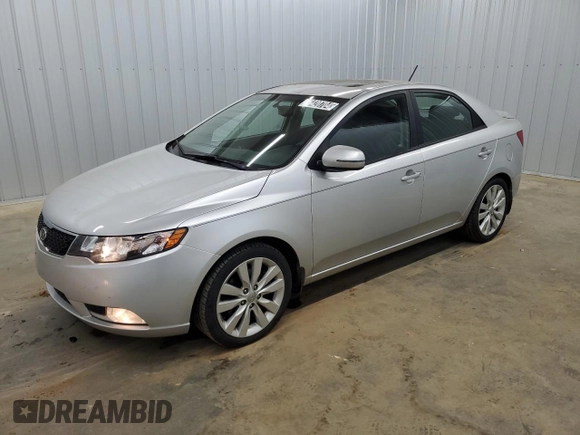 2013 Kia Forte SX with VIN KNAFW4A36D5667735, listed as a Copart auction lot 65420704 with 90,549 mi miles and Clean Title. Bid and sale history available at carsss.com. Image 1.