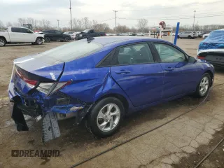2023 Hyundai Elantra SE with VIN KMHLL4AG2PU455874, listed as a Copart auction lot 53378965 with 24,100 mi miles and Non Repairable. Bid and sale history available at DreamBid. Image 3.
