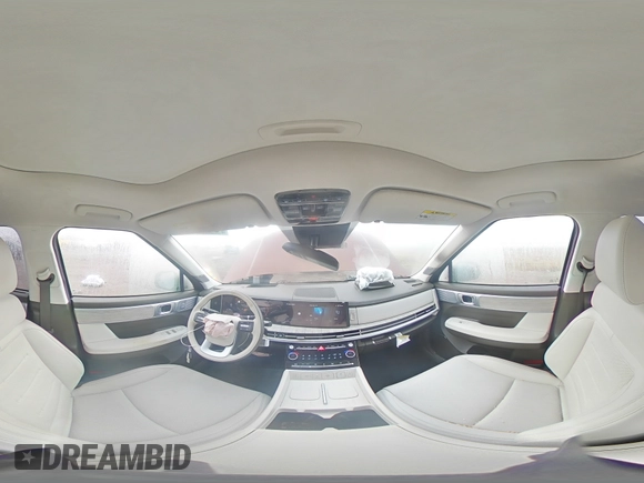 2024 Hyundai Santa Fe Calligraphy with VIN 5NMP5DGLXRH019627, listed as a Copart auction lot 84737354 with 3,873 mi miles and Salvage title. Bid and sale history available at DreamBid. Image 14.