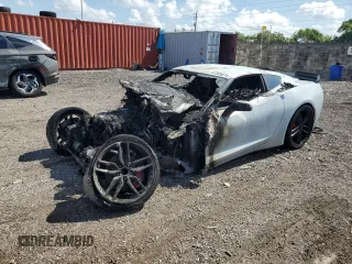 2018 Chevrolet Corvette 1LT with VIN 1G1YB2D78J5106421, listed as a Copart auction lot 67365074 with 0 mi miles and Non Repairable. Bid and sale history available at carsss.com. Image 1.