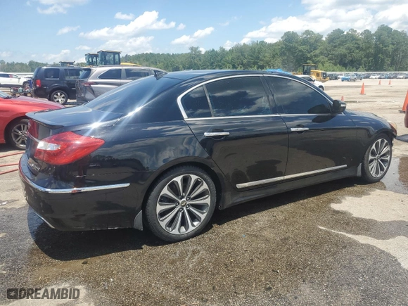 2013 Hyundai Genesis 5.0L R-Spec with VIN KMHGC4DH6DU236109, listed as a Copart auction lot 62942584 with 161,955 mi miles and Salvage Title. Bid and sale history available at carsss.com. Image 3.