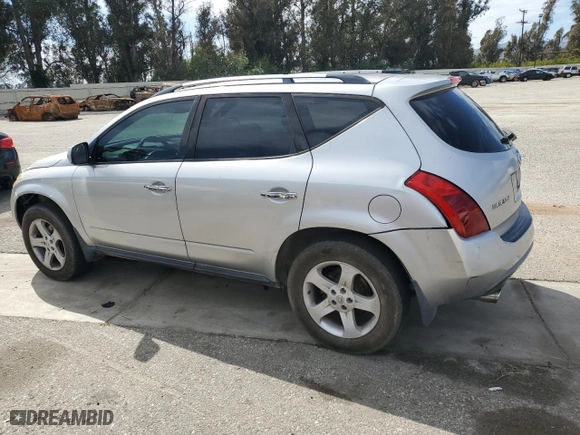 2003 Nissan Murano SL with VIN JN8AZ08T53W116700, listed as a Copart auction lot 50700875 with 213,881 mi miles and Salvage Title. Bid and sale history available at carsss.com. Image 2.