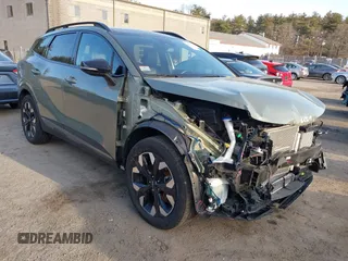 2023 Kia Sportage X-Line with VIN KNDPYDAH5P7086569, listed as a IAAI auction lot 41760459 with 27,354 mi miles and . Bid and sale history available at carsss.com. Image 1.
