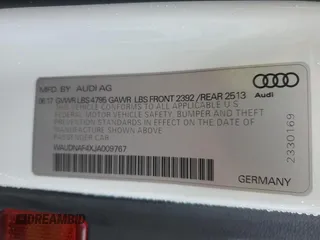 2018 Audi A4 Premium with VIN WAUDNAF4XJA009767, listed as a Copart auction lot 44146105 with 84,164 mi miles and Salvage Title. Bid and sale history available at carsss.com. Image 13.