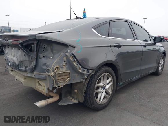 2016 Ford Fusion SE with VIN 3FA6P0H78GR397125, listed as a IAAI auction lot 42039241 with 98,936 mi miles and . Bid and sale history available at carsss.com. Image 4.