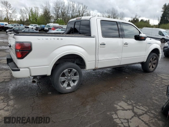 2011 Ford F-150 Lariat with VIN 1FTFW1E6XBFB53352, listed as a Copart auction lot 52419005 with 157,904 mi miles and Clean Title. Bid and sale history available at carsss.com. Image 3.