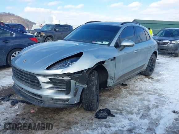 2020 Porsche Macan with VIN WP1AA2A57LLB00363, listed as a IAAI auction lot 41329460 with 35,585 mi miles and . Bid and sale history available at DreamBid. Image 17.