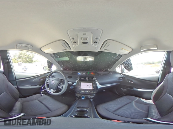 2020 Toyota Prius L Eco with VIN JTDKARFU5L3110386, listed as a Copart auction lot 54043065 with 75,579 mi miles and Salvage Title. Bid and sale history available at DreamBid. Image 15.