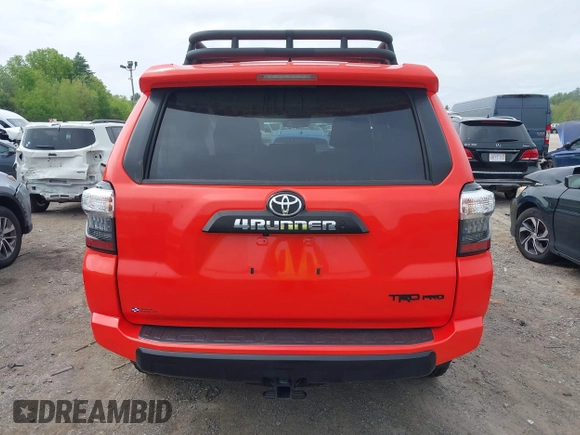 2023 Toyota 4Runner TRD Pro with VIN JTELU5JR8P6118540, listed as a IAAI auction lot 42262458 with 23,133 mi miles and . Bid and sale history available at DreamBid. Image 16.