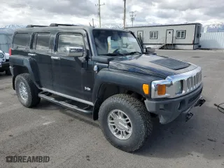 2007 Hummer H3 SUV with VIN 5GTDN13E978139953, listed as a Copart auction lot 47847715 with 134,922 mi miles and Salvage Title. Bid and sale history available at carsss.com. Image 4.