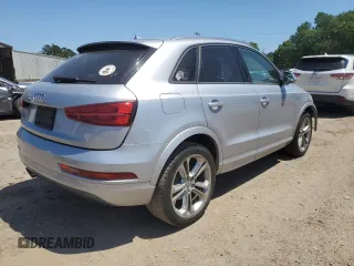 2018 Audi Q3 Premium with VIN WA1BCCFS6JR004863, listed as a Copart auction lot 50383263 with 74,102 mi miles. Bid and sale history available at carsss.com. Image 3.