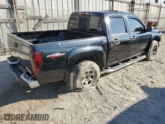 2005 GMC Canyon 1SF SLE Z71 with VIN 1GTDT136X58194608, listed as a Copart auction lot 83257094 with 260,923 mi miles and Salvage Title. Bid and sale history available at carsss.com. Image 3.