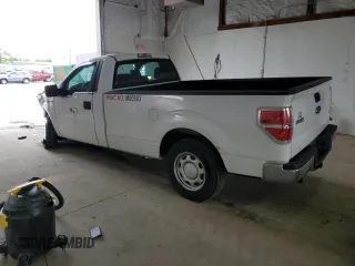 2013 Ford F-150 XL with VIN 1FTNF1CF3DKF27342, listed as a Copart auction lot 55124045 with 149,037 mi miles and Salvage title. Bid and sale history available at DreamBid. Image 2.