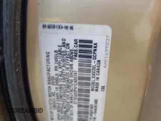 2001 Toyota Solara SE z VIN 2T1CG22P41C426747, wystawiony jako Copart lot #47190974 z przebiegiem 169 211 mil mil oraz Szkoda całkowita • Salvage title. Historia ofert i sprzedaży dostępna na DreamBid. Obrazek 12.