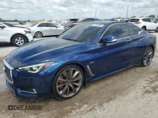 2017 Infiniti Q60 Sport with VIN JN1EV7EL0HM553886, listed as a Copart auction lot 53742985 with 64,260 mi miles and Clean Title. Bid and sale history available at DreamBid. Image 1.