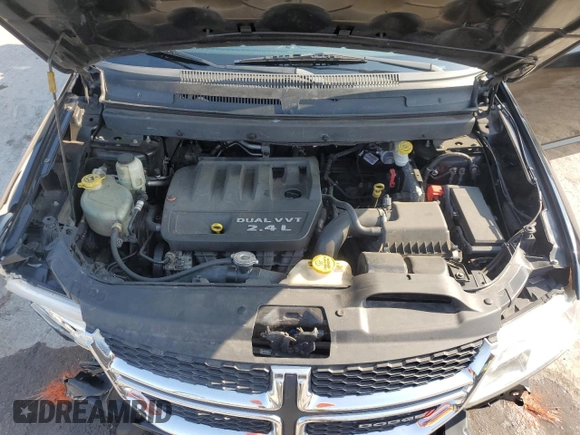 2015 Dodge Journey American Value with VIN 3C4PDCAB1FT583419, listed as a Copart auction lot 55968285 with 253,026 mi miles and Salvage Title. Bid and sale history available at DreamBid. Image 12.