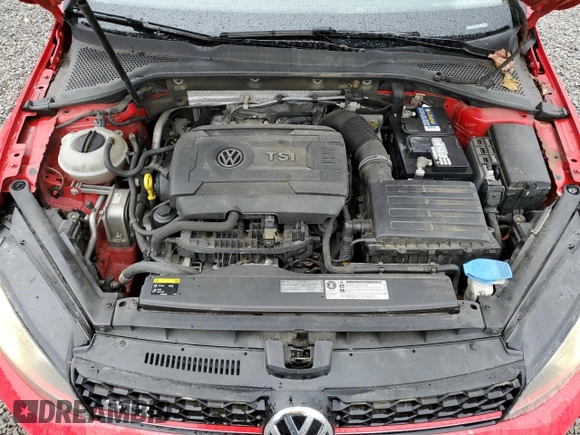 2015 Volkswagen Golf GTI Autobahn with VIN 3VW4T7AU3FM001424, listed as a Copart auction lot 51743355 with 103,116 mi miles and Salvage Title. Bid and sale history available at carsss.com. Image 11.