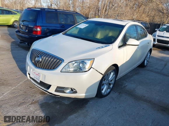2012 Buick Verano Leather Group with VIN 1G4PS5SKXC4156818, listed as a IAAI auction lot 41734296 with 94,172 mi miles. Bid and sale history available at carsss.com. Image 2.