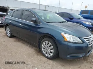 2014 Nissan Sentra SV z VIN 3N1AB7AP9EY210616, wystawiony jako IAAI lot #42392077 z przebiegiem 106 486 mil mil oraz . Historia ofert i sprzedaży dostępna na DreamBid. Obrazek 1.
