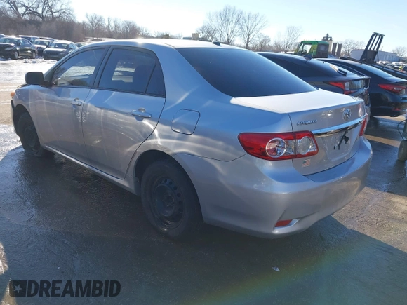 2011 Toyota Corolla L with VIN JTDBU4EE8B9167374, listed as a IAAI auction lot 41312318 with 189,903 mi miles. Bid and sale history available at carsss.com. Image 3.