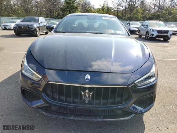 2022 Maserati Ghibli Modena Q4 with VIN ZAM57YTM7N1388954, listed as a Copart auction lot 70619264 with 24,909 mi miles and Salvage Title. Bid and sale history available at carsss.com. Image 5.