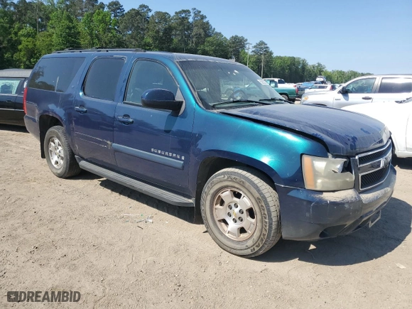 2007 Chevrolet Suburban LT with VIN 3GNFC16J77G102870, listed as a Copart auction lot 52852535 with 226,632 mi miles and Salvage Title. Bid and sale history available at carsss.com. Image 4.