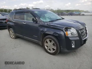 2010 GMC Terrain SLT-1 with VIN 2CTALFEW9A6404827, listed as a Copart auction lot 55200205 with 176,983 mi miles and Salvage title. Bid and sale history available at DreamBid. Image 4.