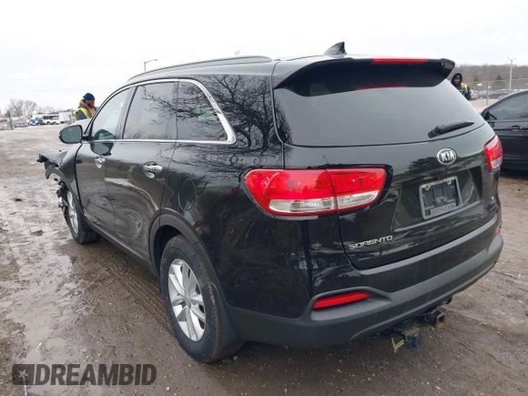 2018 Kia Sorento LX V6 with VIN 5XYPGDA5XJG419416, listed as a IAAI auction lot 41650650 with 95,897 mi miles. Bid and sale history available at carsss.com. Image 3.