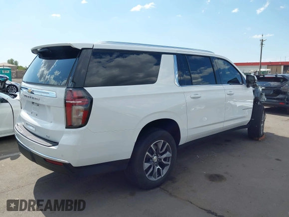 2023 Chevrolet Suburban LT with VIN 1GNSKCKD6PR120127, listed as a IAAI auction lot 42436146 with 41,552 mi miles and . Bid and sale history available at DreamBid. Image 4.