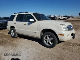 2009 Mercury Mountaineer Premier with VIN 4M2EU38E19UJ00233, listed as a Copart auction lot 80706954 with 247,145 mi miles and Salvage Title. Bid and sale history available at carsss.com. Image 4.