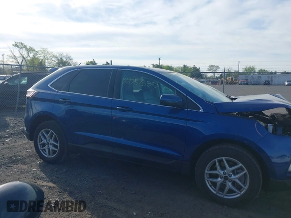 2024 Ford Edge SEL with VIN 2FMPK4J97RBA93748, listed as a IAAI auction lot 42081855 with 27,755 mi miles. Bid and sale history available at carsss.com. Image 13.