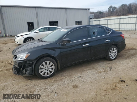2019 Nissan Sentra S z VIN 3N1AB7AP9KY349415, wystawiony jako Copart lot #43238175 z przebiegiem 170 950 mil mil oraz Szkoda całkowita • Salvage title. Historia ofert i sprzedaży dostępna na DreamBid. Obrazek 1.
