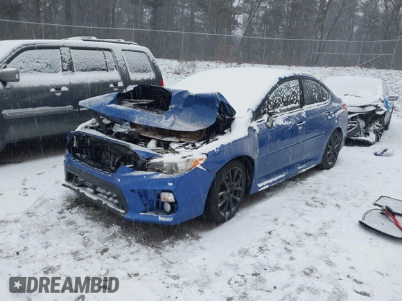 2020 Subaru WRX Limited with VIN JF1VA1F61L8832673, listed as a IAAI auction lot 41165270 with 79,651 mi miles. Bid and sale history available at carsss.com. Image 2.