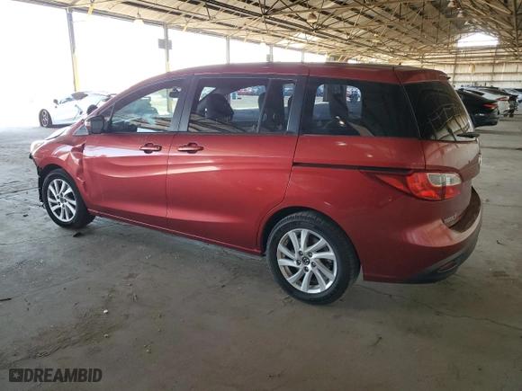 2015 Mazda Mazda5 Sport with VIN JM1CW2BL6F0184853, listed as a Copart auction lot 53713625 with 92,721 mi miles and Salvage Title. Bid and sale history available at carsss.com. Image 2.