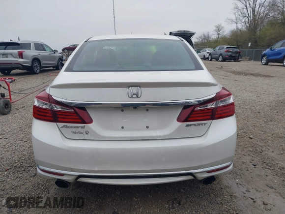 2017 Honda Accord Sport with VIN 1HGCR2F58HA106043, listed as a IAAI auction lot 42009231 with 95,948 mi miles. Bid and sale history available at carsss.com. Image 17.