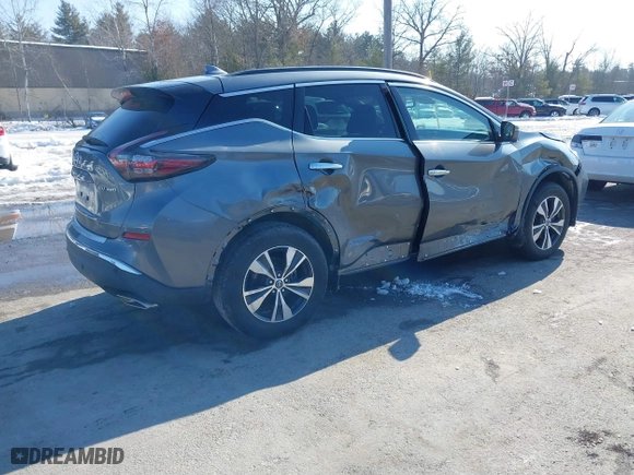 2020 Nissan Murano SV with VIN 5N1AZ2BS3LN100956, listed as a IAAI auction lot 41633618 with 84,375 mi miles. Bid and sale history available at carsss.com. Image 4.