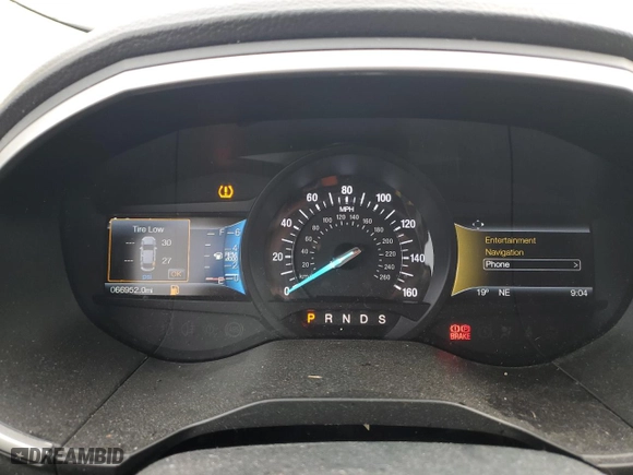 2015 Ford Edge SEL with VIN 2FMTK4J83FBB54305, listed as a Copart auction lot 86769324 with 66,952 mi miles and Salvage Title. Bid and sale history available at carsss.com. Image 9.
