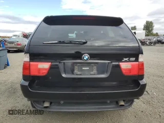 2002 BMW X5 3.0i with VIN 5UXFA53582LP34851, listed as a Copart auction lot 75721014 with 0 mi miles and Clean Title. Bid and sale history available at carsss.com. Image 6.