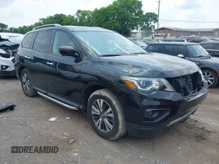 2020 Nissan Pathfinder SL with VIN 5N1DR2CM3LC617523, listed as a IAAI auction lot 42491630 with 35,153 mi miles and . Bid and sale history available at DreamBid. Image 1.