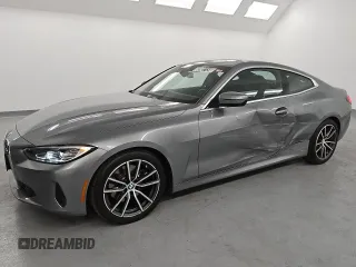 2024 BMW 4 Series 430i z VIN WBA53AP07RCN92336, wystawiony jako Copart lot #83991154 z przebiegiem 28 581 mil mil oraz Czysty tytuł • Clean title. Historia ofert i sprzedaży dostępna na DreamBid. Obrazek 1.