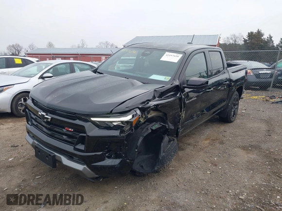 2024 Chevrolet Colorado 4WD Z71 with VIN 1GCPTDEK1R1300919, listed as a IAAI auction lot 41197636 with 536 mi miles. Bid and sale history available at carsss.com. Image 6.