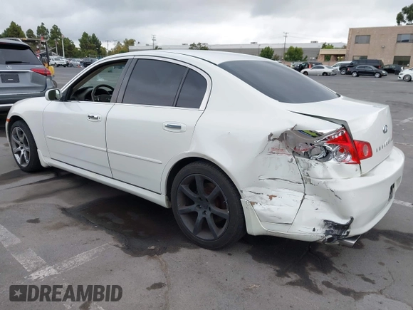 2006 Infiniti G35 with VIN JNKCV51EX6M516002, listed as a IAAI auction lot 40349451 with 234,967 mi miles and . Bid and sale history available at carsss.com. Image 3.