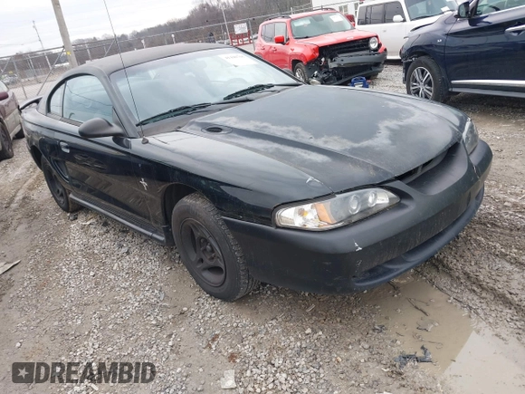 1997 Ford Mustang with VIN 1FALP4041VF129619, listed as a IAAI auction lot 41440766 with 135,934 mi miles. Bid and sale history available at carsss.com. Image 1.