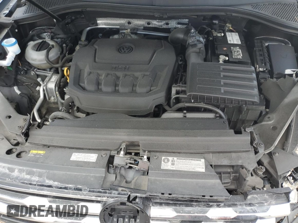 2018 Volkswagen Tiguan SEL with VIN 3VV3B7AX7JM005708, listed as a Copart auction lot 56431835 with 53,957 mi miles and Salvage title. Bid and sale history available at DreamBid. Image 12.