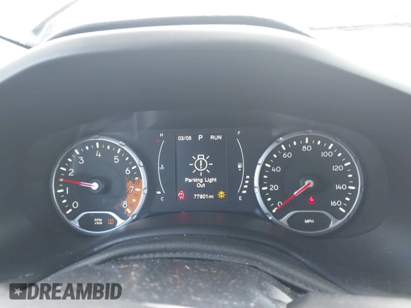 2016 Jeep Renegade Latitude with VIN ZACCJABT3GPD01423, listed as a IAAI auction lot 41653409 with 77,901 mi miles and . Bid and sale history available at carsss.com. Image 7.