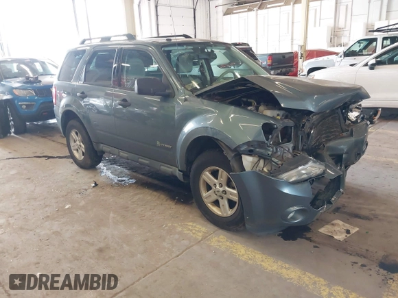 2011 Ford Escape Hybrid with VIN 1FMCU4K31BKC63987, listed as a IAAI auction lot 41987374 with 111,568 mi miles and . Bid and sale history available at DreamBid. Image 1.