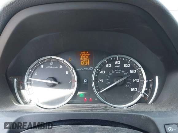 2015 Acura TLX with VIN 19UUB1F39FA018293, listed as a IAAI auction lot 41645461 with 76,068 mi miles. Bid and sale history available at carsss.com. Image 7.