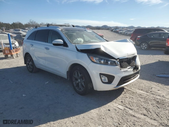 2016 Kia Sorento SX with VIN 5XYPK4A5XGG090949, listed as a Copart auction lot 47029615 with 0 mi miles and Salvage Title. Bid and sale history available at carsss.com. Image 4.