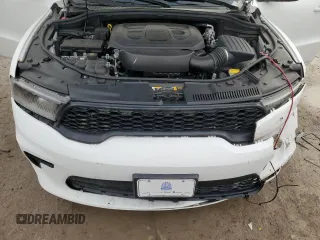 2022 Dodge Durango GT Plus with VIN 1C4RDJDG3NC183134, listed as a Copart auction lot 42988285 with 43,070 mi miles and Salvage title. Bid and sale history available at DreamBid. Image 12.