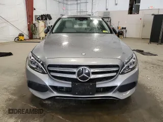 2015 Mercedes-Benz C-Class C 300 Luxury with VIN 55SWF4KB8FU070286, listed as a Copart auction lot 52792235 with 75,130 mi miles and Salvage Title. Bid and sale history available at carsss.com. Image 5.